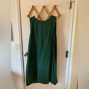 Sold Out Burgschneider Haithabu Over Dress in Green, size XL